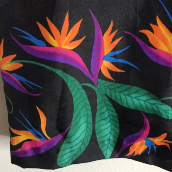 Hilo Hattie floral button up Hawaiian Shirt size XL men tropical - Picture 4 of 8